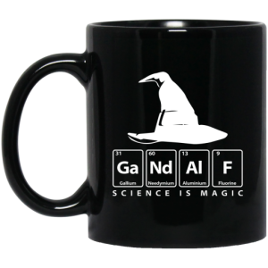 GaNdAlF Science is Magic Mug 3