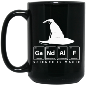 GaNdAlF Science is Magic Mug 4