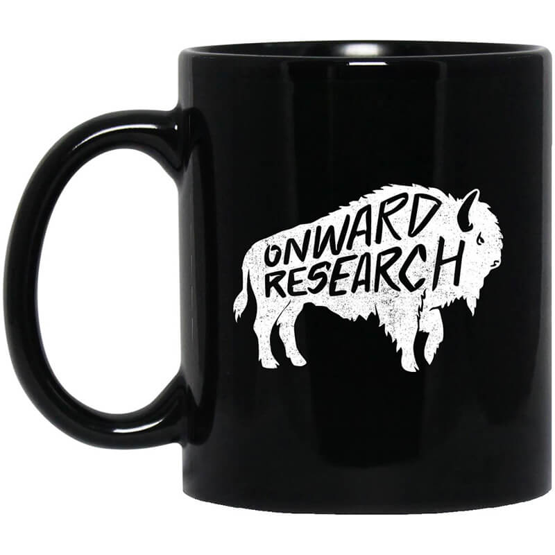 Garand Thumb Onward Research Mug Garand Thumb Onward Research Mug