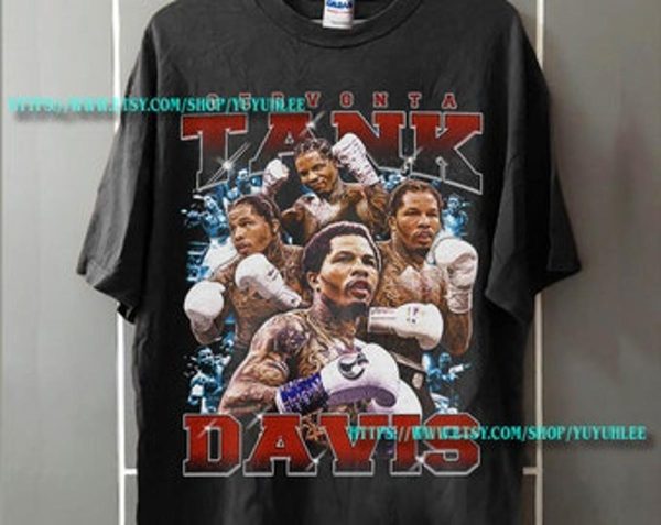 Gervonta Davis Tank Vintage Unisex T-shirt Boxing Fans Gifts – Apparel, Mug, Home Decor – Perfect Gift For Everyone