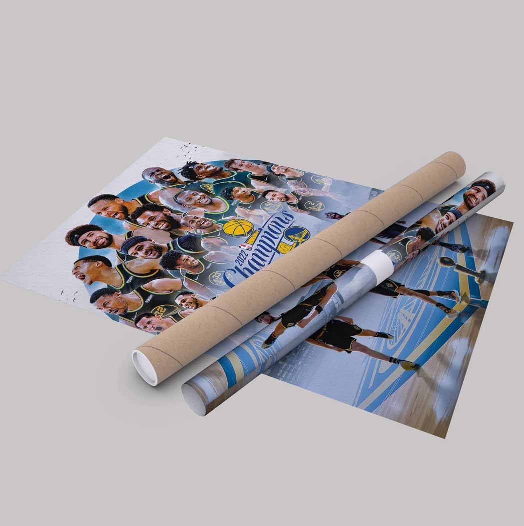 Golden State Warriors NBA Champions Winner Team Squad Poster Golden State Warriors NBA Champions Winner Team Squad Poster