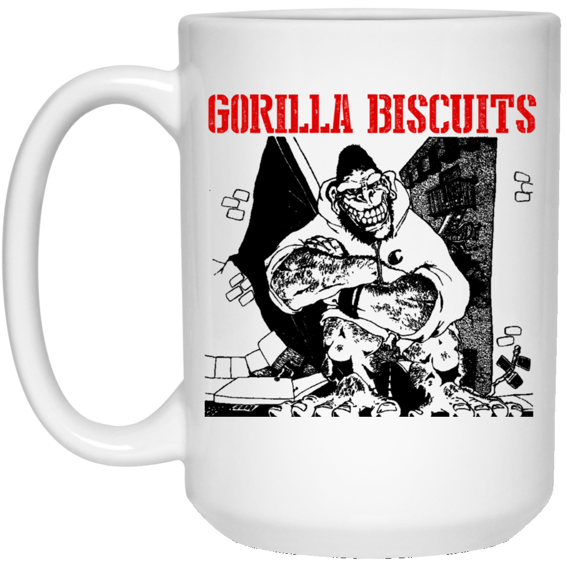 Gorilla Biscuits 11 15 oz Mug Gorilla Biscuits 11 15 oz Mug