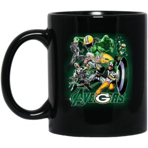 Green Bay Packers Tie Dye The Avengers Mug