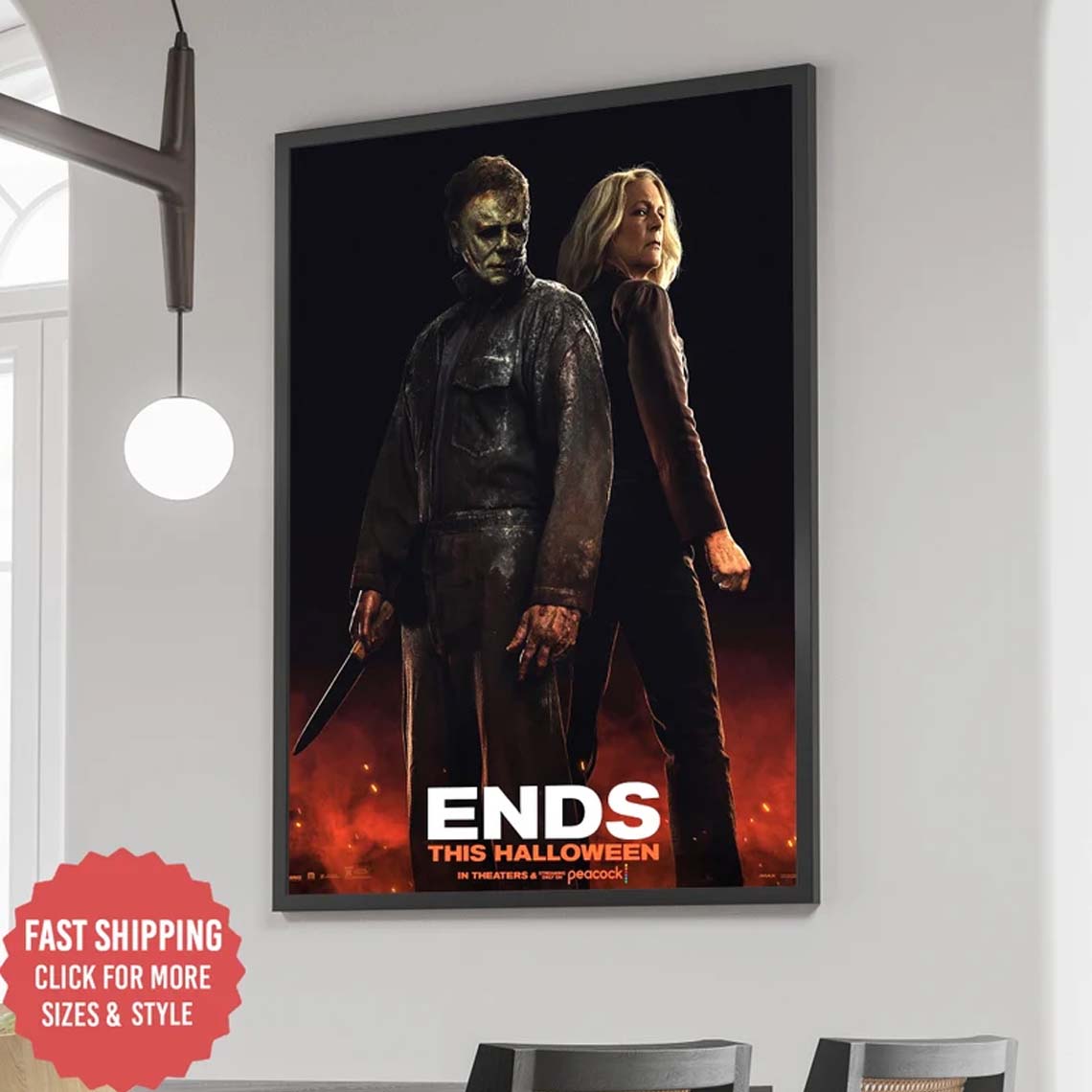 Halloween Ends Canvas Best Poster Halloween Ends Canvas Best Poster