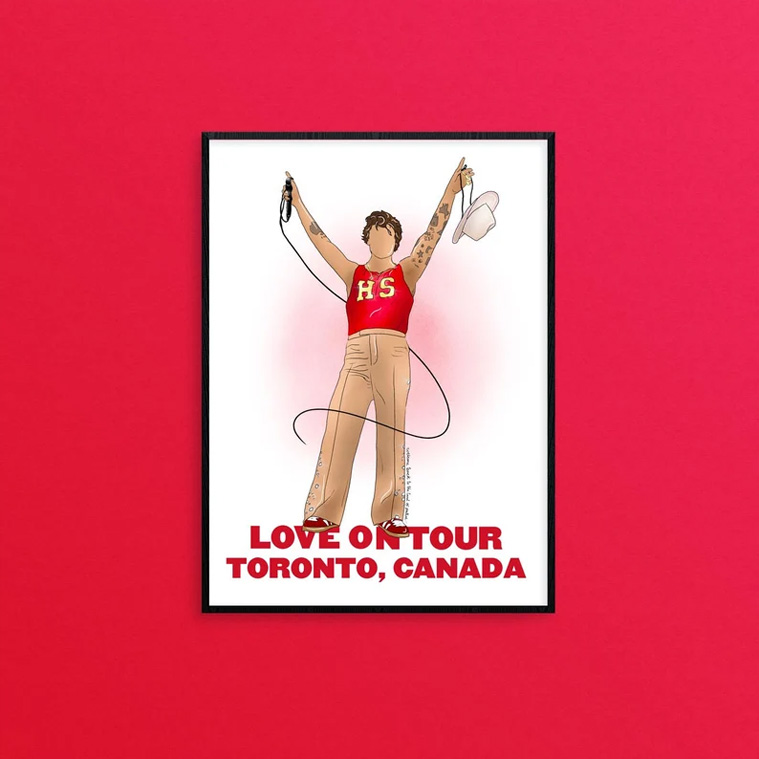 Harry Love on Tour Toronto Canada Best Poster Harry Love on Tour Toronto Canada Best Poster