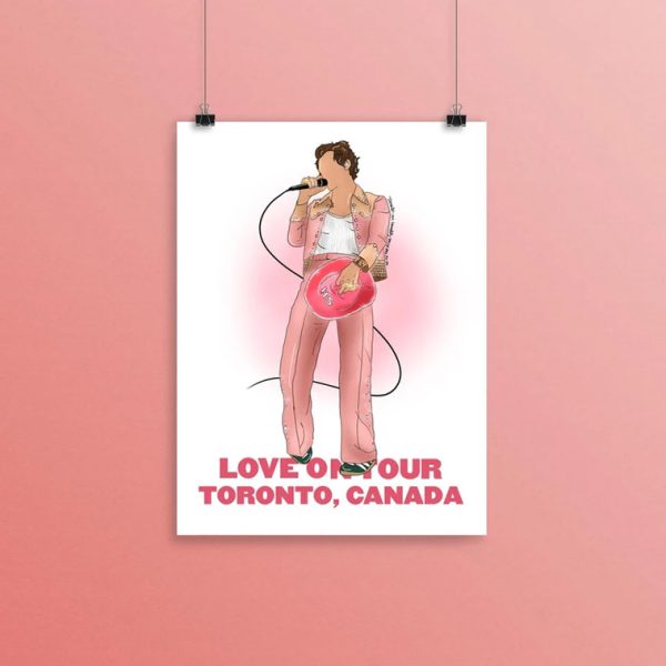 Harry Love on Tour Toronto Canada Best Poster
