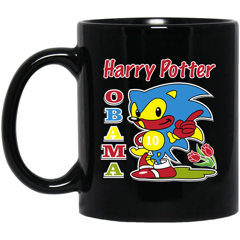 Harry Potter Obama Sonic Version Mug Harry Potter Obama Sonic Version Mug