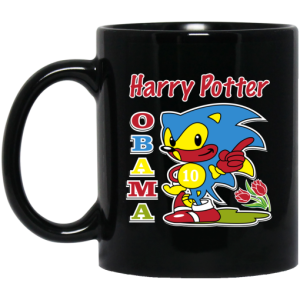 Harry Potter Obama Sonic Version Mug