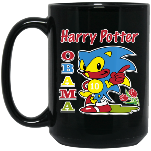 Harry Potter Obama Sonic Version Mug Harry Potter Obama Sonic Version Mug
