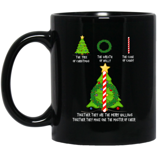Harry Potter The Tree Of Christmas The Wreath Of Holly The Cane Of Candy Mug Harry Potter The Tree Of Christmas The Wreath Of Holly The Cane Of Candy Mug