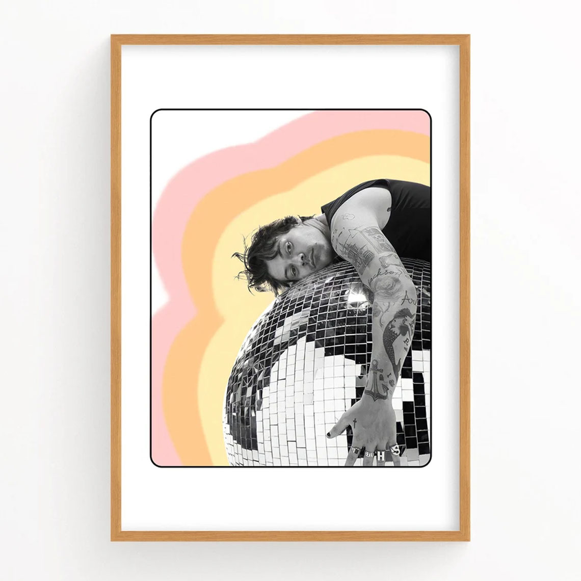 Harry Styles DISCO As It Was Retro Poster Harry Styles DISCO As It Was Retro Poster