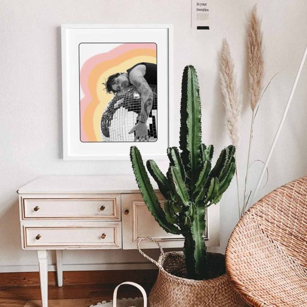 Harry Styles DISCO As It Was Retro Poster