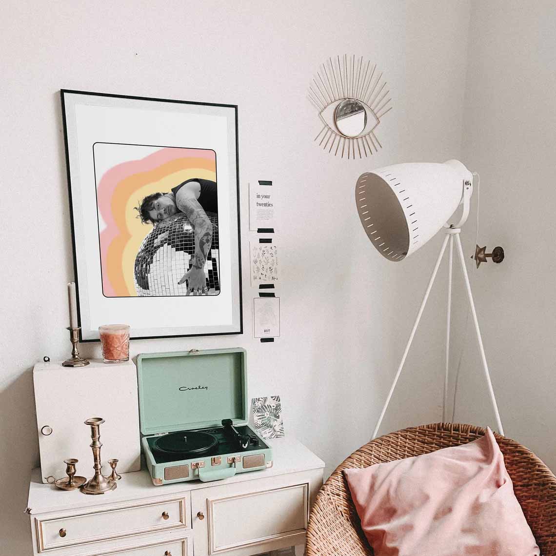 Harry Styles DISCO As It Was Retro Poster Harry Styles DISCO As It Was Retro Poster