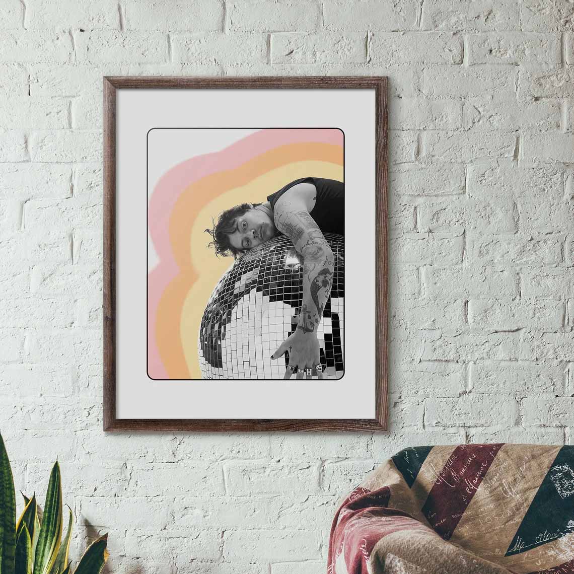 Harry Styles DISCO As It Was Retro Poster Harry Styles DISCO As It Was Retro Poster
