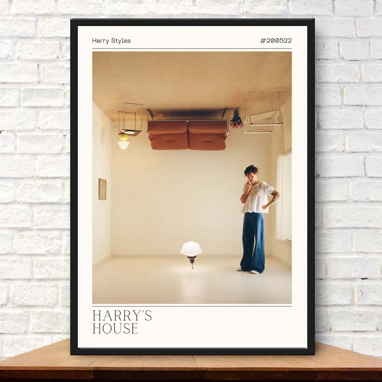 Harry Styles Fine Line High Quality Magazine Poster Harry Styles Fine Line High Quality Magazine Poster