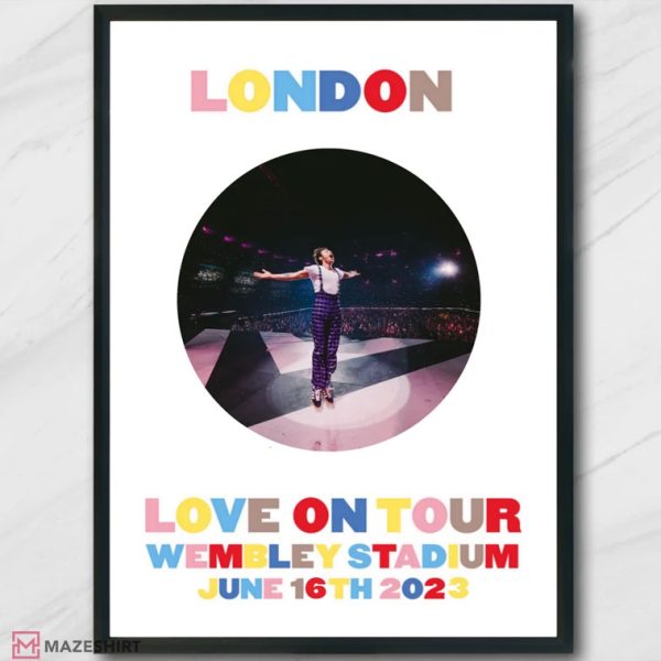Harry Styles London Love On Poster Harry Styles London Love On Poster