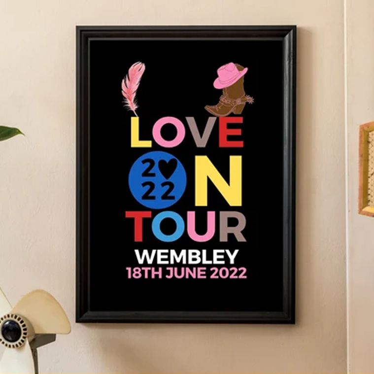 Harry Styles Love On Tour 2022 Trending Best Poster Harry Styles Love On Tour 2022 Trending Best Poster
