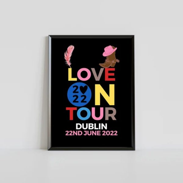 Harry Styles Love On Tour 2022 Trending Best Poster