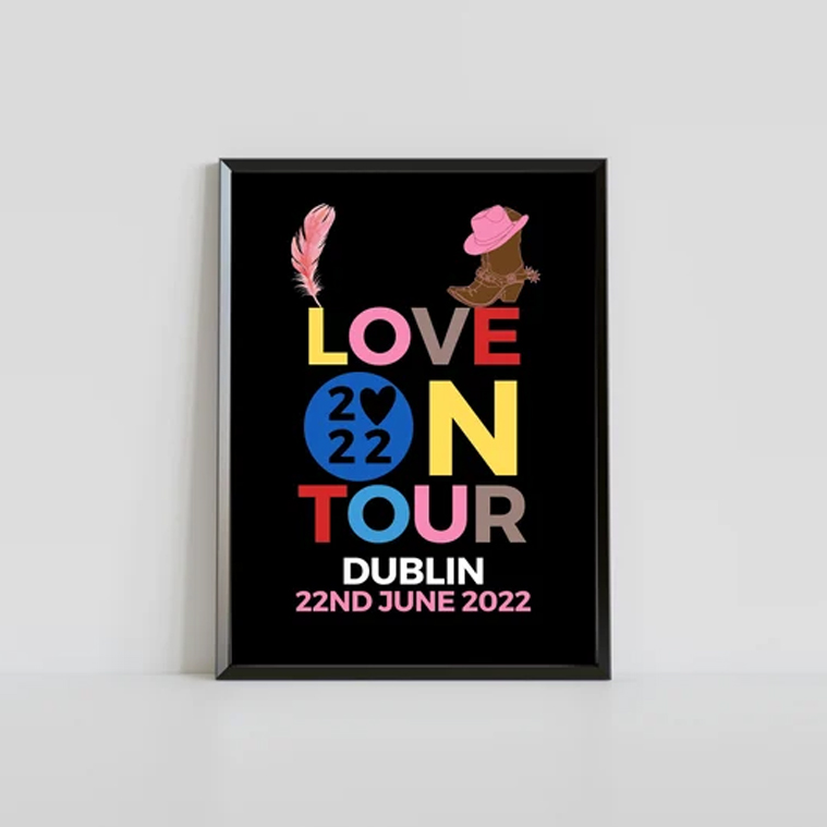 Harry Styles Love On Tour 2022 Trending Best Poster Harry Styles Love On Tour 2022 Trending Best Poster