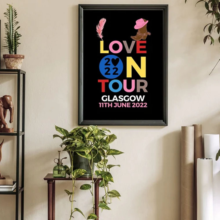 Harry Styles Love On Tour 2022 Trending Best Poster Harry Styles Love On Tour 2022 Trending Best Poster