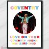 Harry Styles Love On Tour 2023 Fan Merch Poster