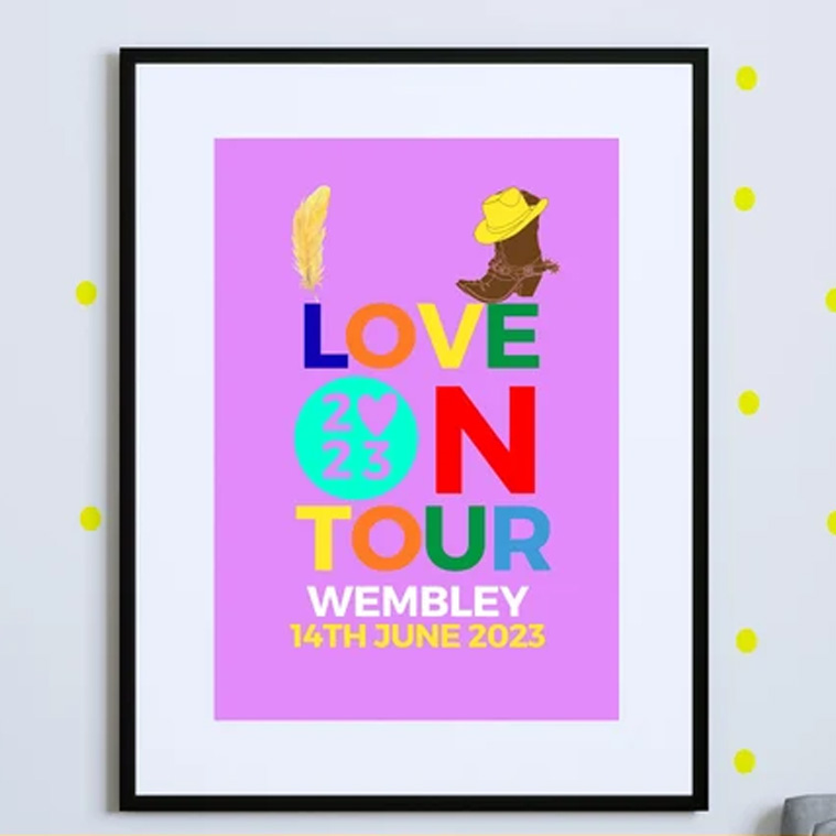 Harry Styles Love On Tour 2023 Trending Best Poster Harry Styles Love On Tour 2023 Trending Best Poster