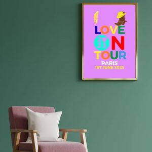 Harry Styles Love On Tour 2023 Trending Best Poster 3