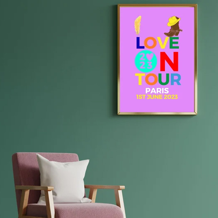 Harry Styles Love On Tour 2023 Trending Best Poster Harry Styles Love On Tour 2023 Trending Best Poster