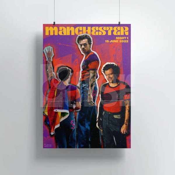 Harry Styles Love On Tour Manchester England Night 1 Poster