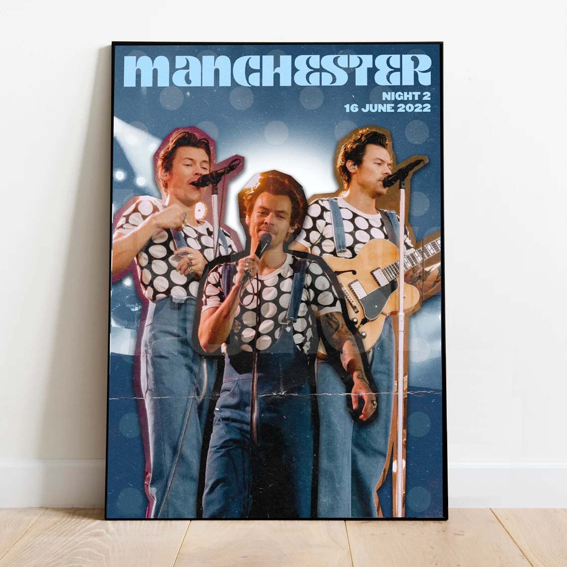 Harry Styles Love On Tour Manchester Night 2 Poster Harry Styles Love On Tour Manchester Night 2 Poster