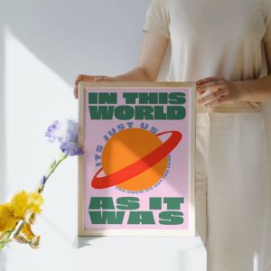 Harry Styles Lyric Print One Direction Poster 4