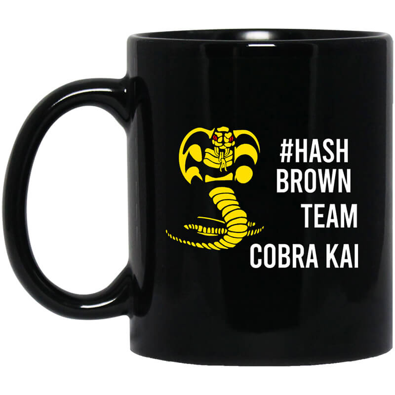 Hash Brown Team Cobra Kai Mug Hash Brown Team Cobra Kai Mug