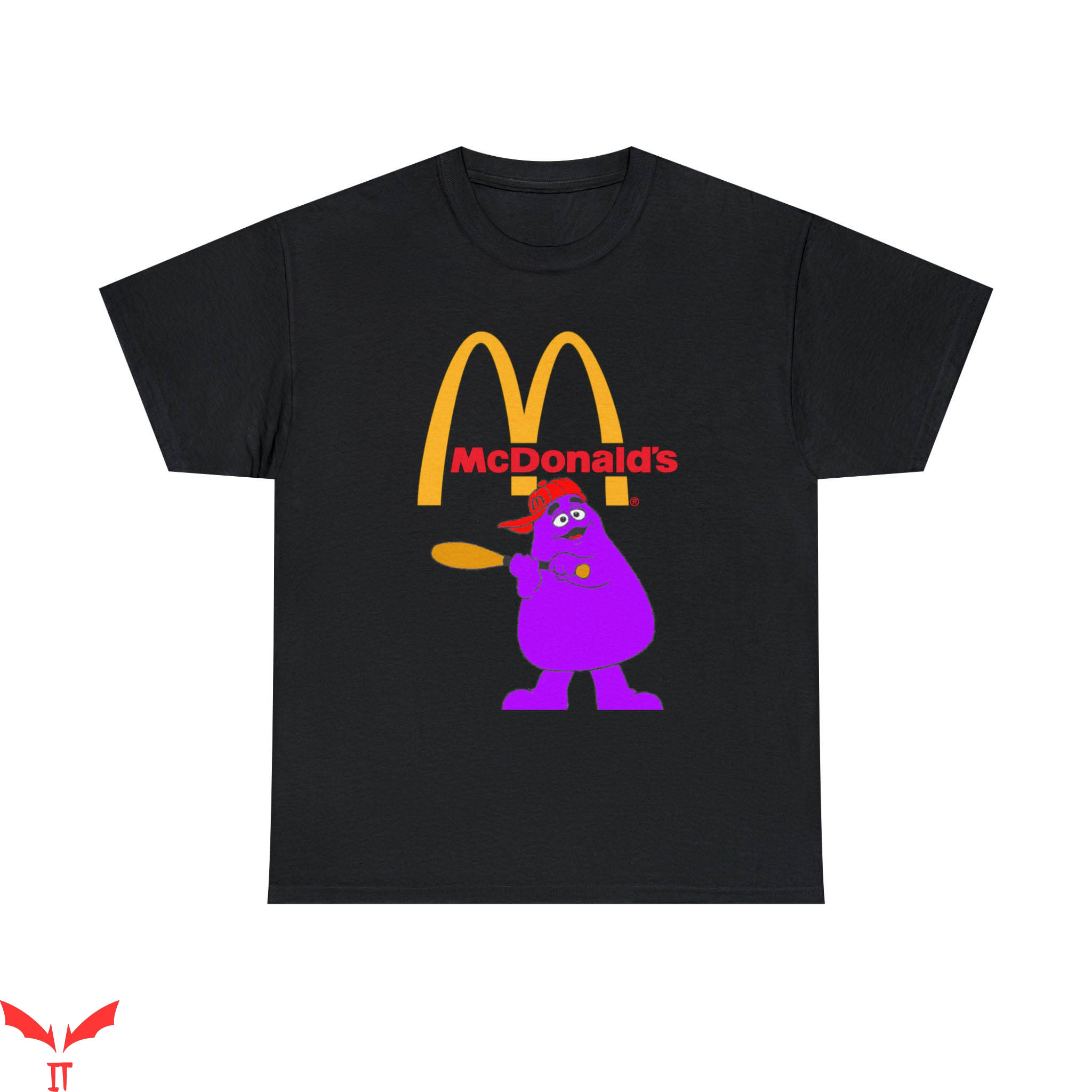 Hbd Grimace T-Shirt Mcdonalds Happy Birthday Meme Evil Hbd Grimace T-Shirt Mcdonalds Happy Birthday Meme Evil