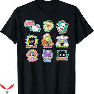 Hello Kitty And Friends T-shirt Supercute Stickers T-shirt