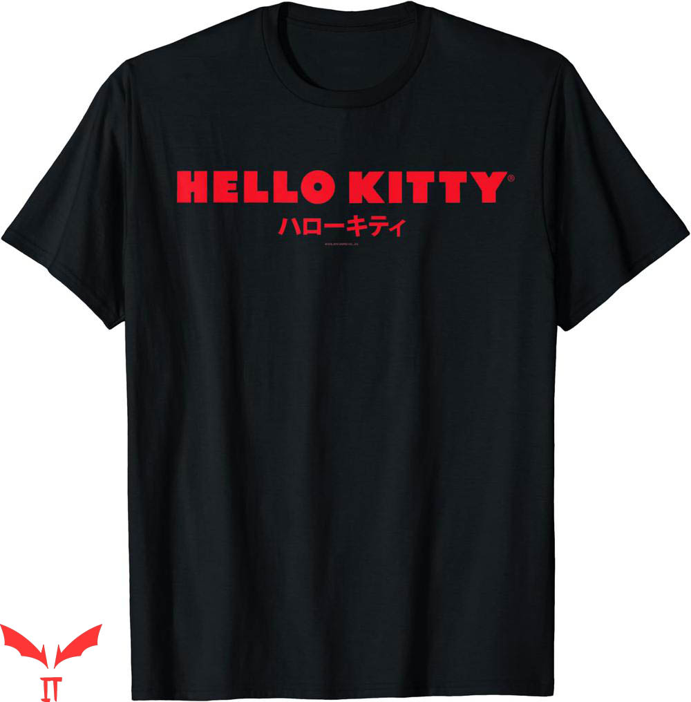 Hello Kitty Tokyo Speed T-shirt Classic Logo in Japanese Hello Kitty Tokyo Speed T-shirt Classic Logo in Japanese