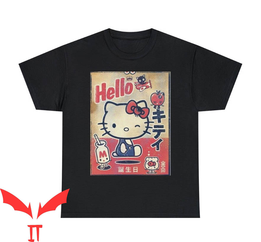 Hello Kitty Tokyo Speed T-shirt Hello Kitty Hello Japanese Hello Kitty Tokyo Speed T-shirt Hello Kitty Hello Japanese