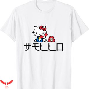 Hello Kitty Tokyo Speed T-shirt Japan Cute Telephone T-shirt