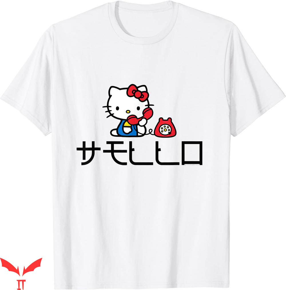 Hello Kitty Tokyo Speed T-shirt Japan Cute Telephone T-shirt Hello Kitty Tokyo Speed T-shirt Japan Cute Telephone T-shirt