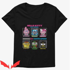Hello Kitty Tokyo Speed T-shirt Tokyo Speed Lineup T-shirt