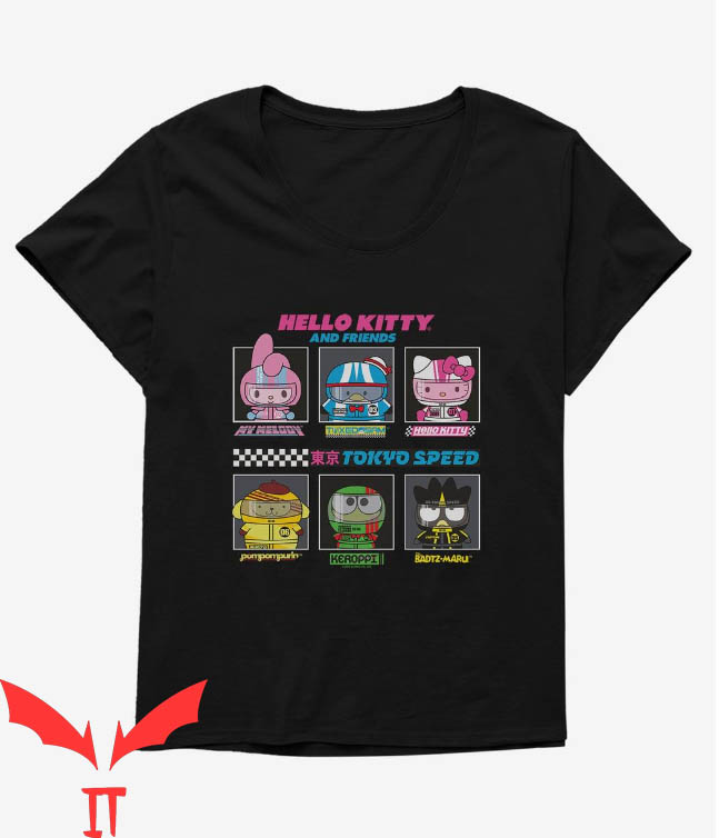 Hello Kitty Tokyo Speed T-shirt Tokyo Speed Lineup T-shirt Hello Kitty Tokyo Speed T-shirt Tokyo Speed Lineup T-shirt