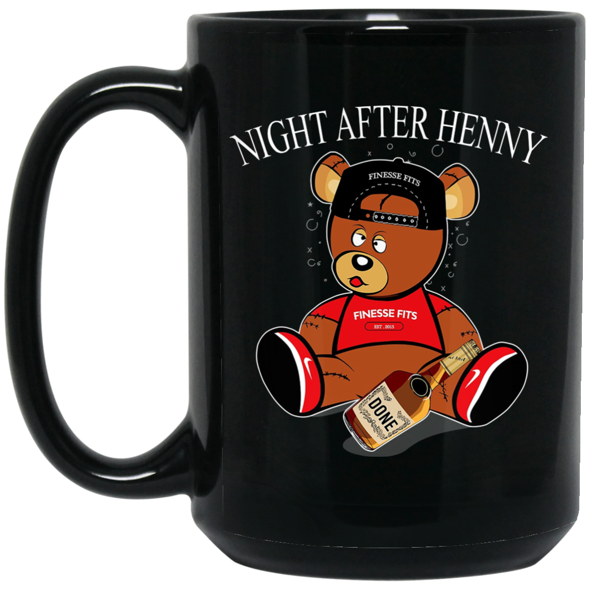 Henny Bear Night After Henny Mug Henny Bear Night After Henny Mug