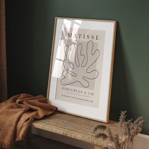 Henri Matisse Abstract Printable Wall Art La Gerbe Vintage Exhibition Poster 4