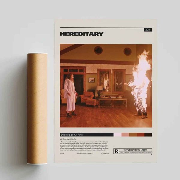 Hereditary Ari Aster Minimalist Movie Poster