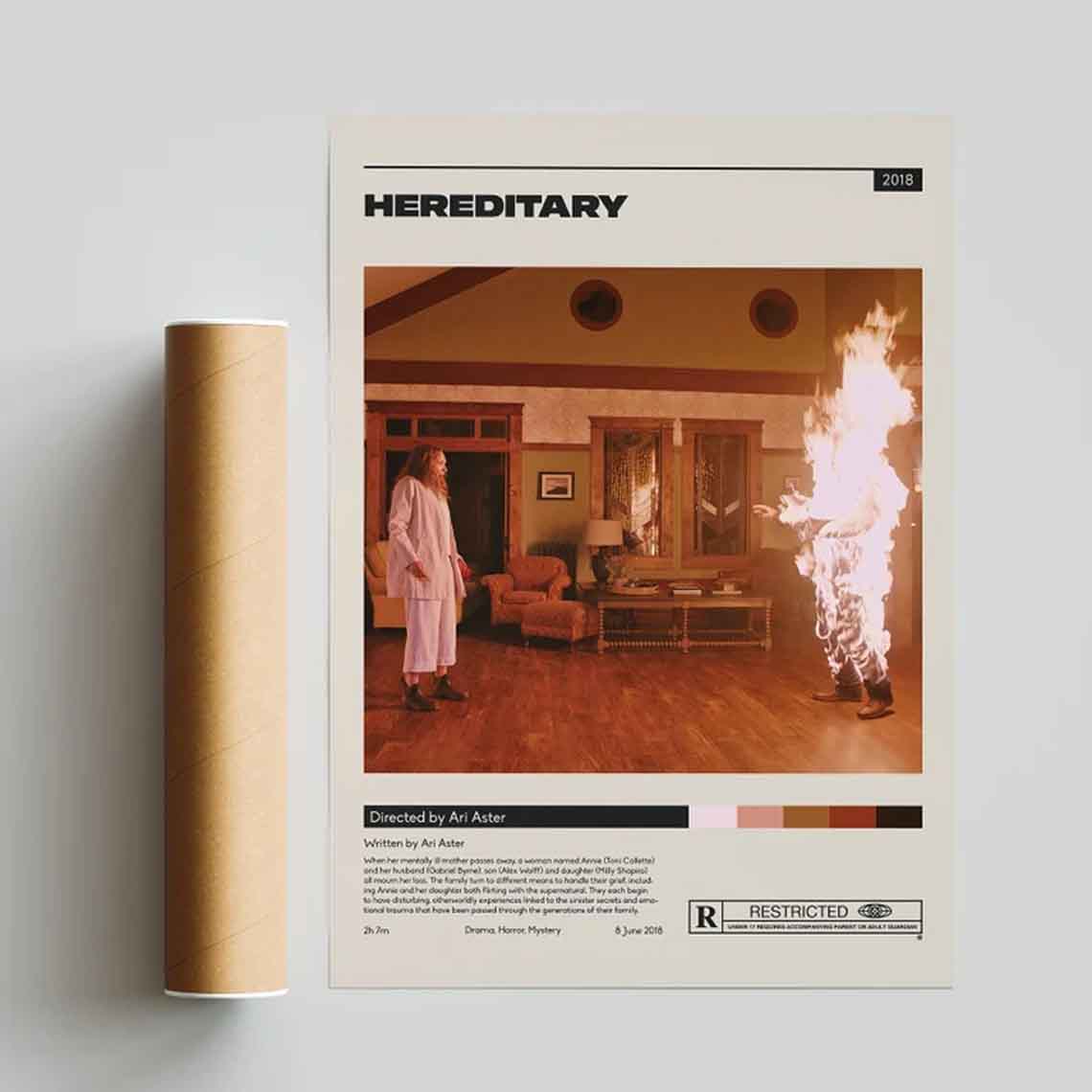 Hereditary Ari Aster Minimalist Movie Poster Hereditary Ari Aster Minimalist Movie Poster