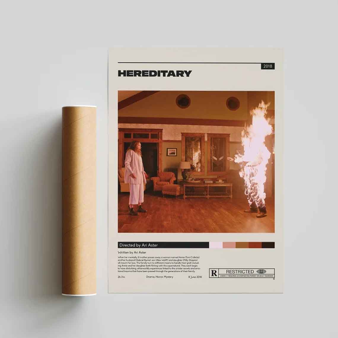 Hereditary Ari Aster Minimalist Movie Poster Hereditary Ari Aster Minimalist Movie Poster