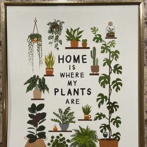 Home Is Where My Plants Are House Plant Poster 3