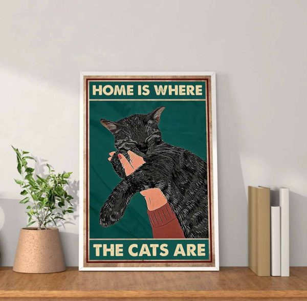 Home Is Where The Cats Are Poster