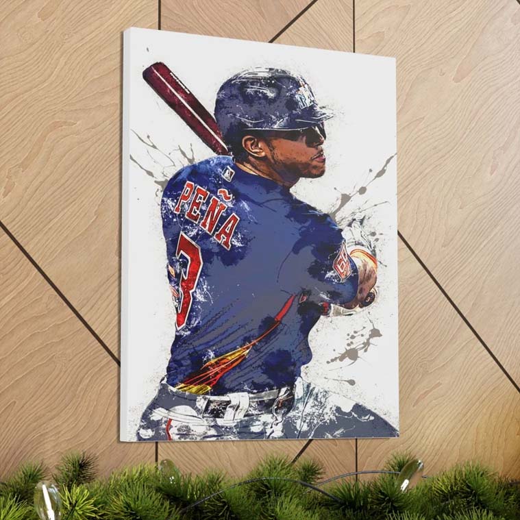 Houston Astros Professional Player Jeremy Pena Poster Houston Astros Professional Player Jeremy Pena Poster
