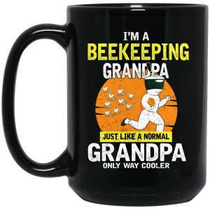 I’m A Beekeeping Grandpa Just Like A Normal Grandpa Only Way Cooler Mug