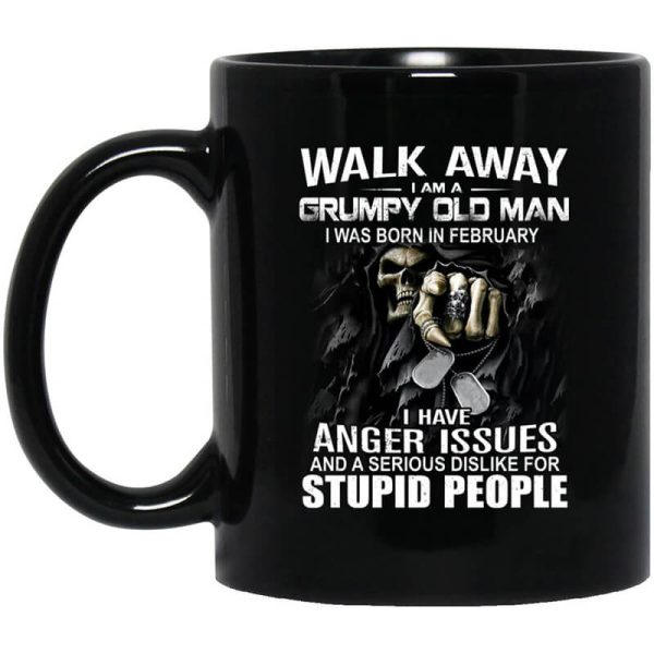 I Am A Grumpy Old Man I Was Born In February Mug